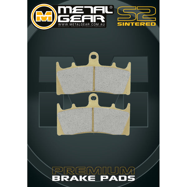 MetalGear Brake Pads: Single Set in Sintered S2 Compound