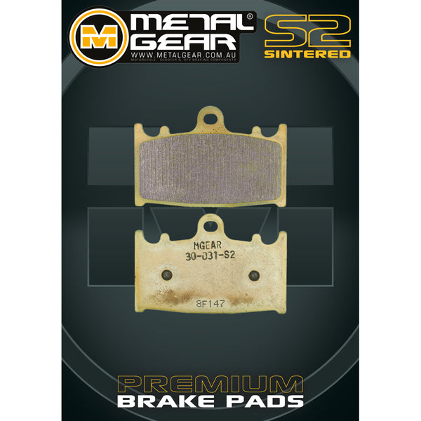 MetalGear Brake Pads: Single Set in Sintered S2 Compound