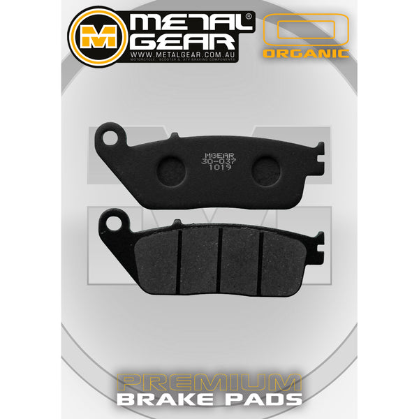 MetalGear Brake Pads: Single Set in Organic Compound