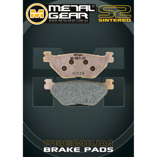 MetalGear Brake Pads: Single Set in Sintered S2 Compound