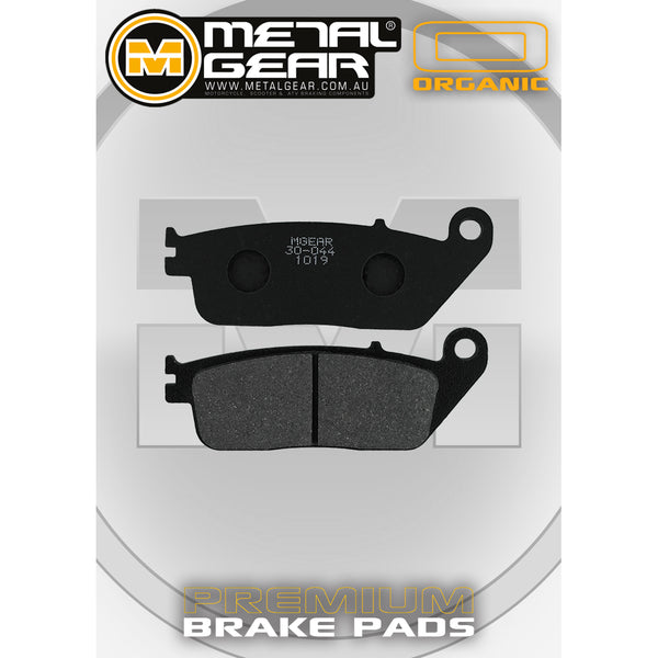 MetalGear Brake Pads: Single Set in Organic Compound