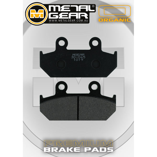 MetalGear Brake Pads: Single Set in Organic Compound