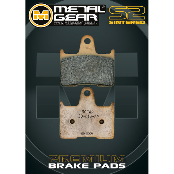 MetalGear Brake Pads: Single Set in Sintered S2 Compound