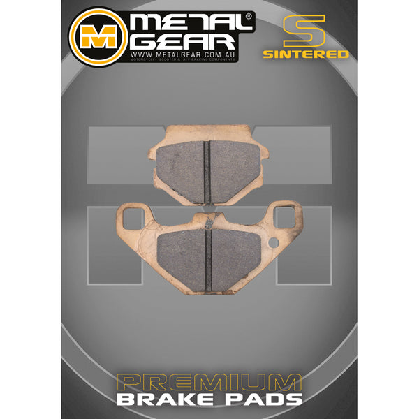 MetalGear Brake Pads: Single Set in Sintered Compound