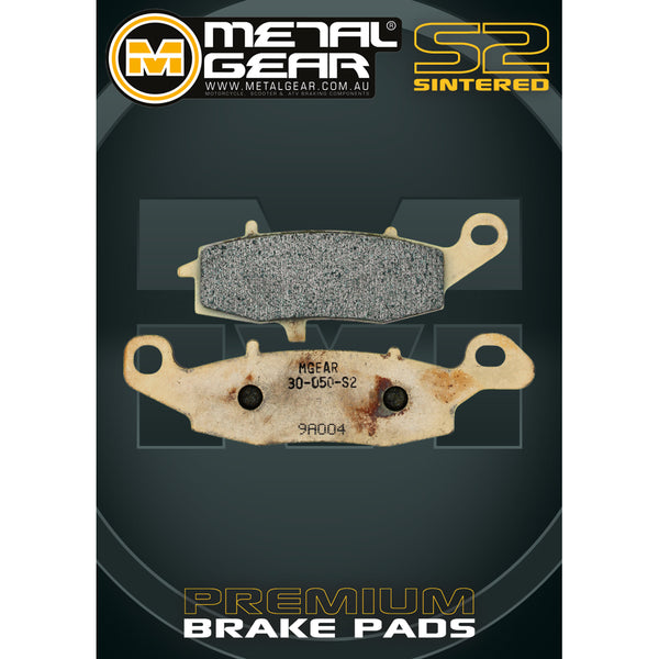 MetalGear Brake Pads: Single Set in Sintered S2 Compound