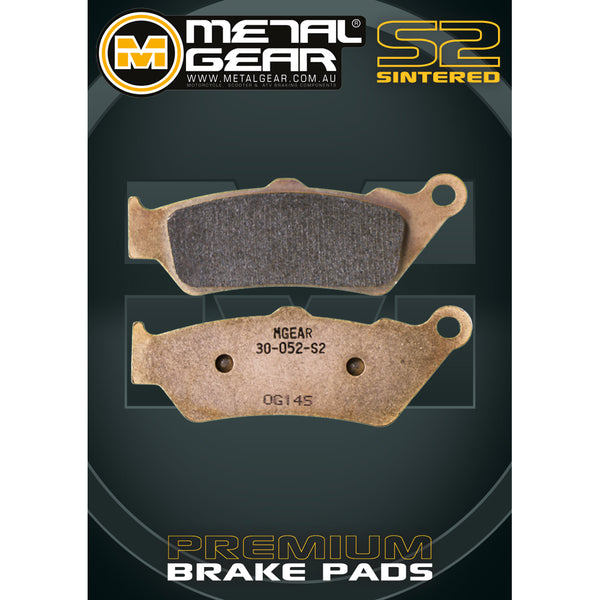 MetalGear Brake Pads: Single Set in Sintered S2 Compound
