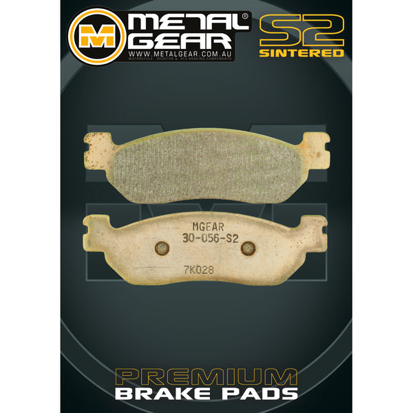 MetalGear Brake Pads: Single Set in Sintered S2 Compound