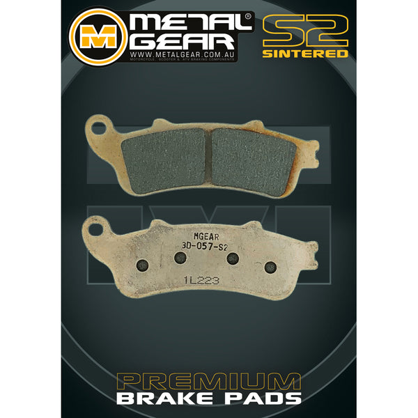 MetalGear Brake Pads: Single Set in Sintered S2 Compound