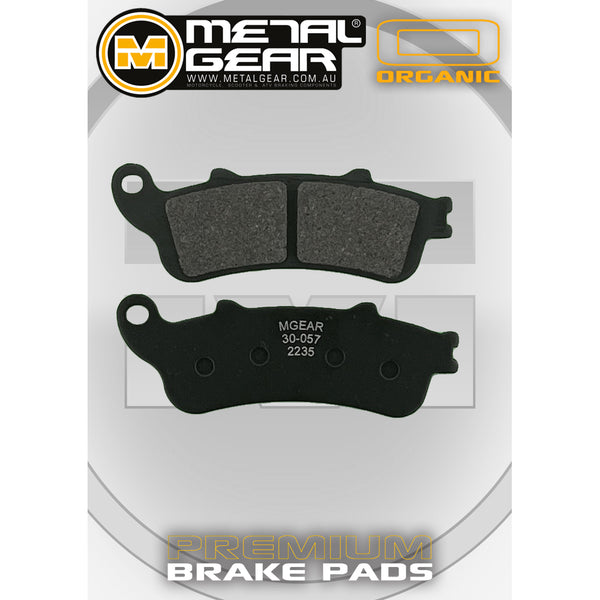 MetalGear Brake Pads: Single Set in Organic Compound