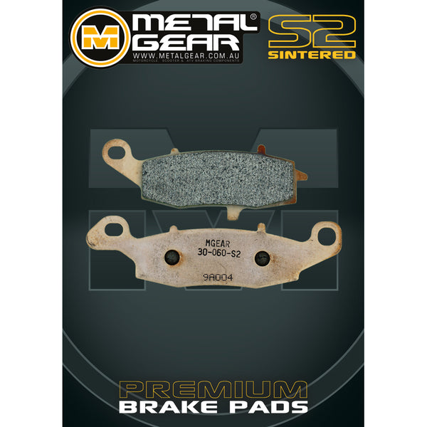 MetalGear Brake Pads: Single Set in Sintered S2 Compound