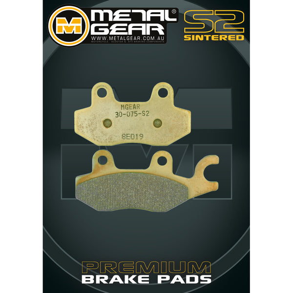 MetalGear Brake Pads: Single Set in Sintered S2 Compound