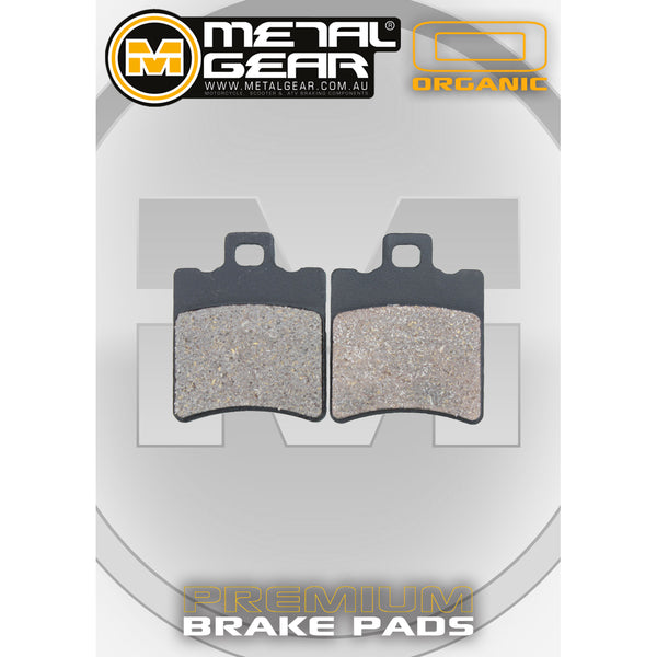 MetalGear Brake Pads: Single Set in Organic Compound