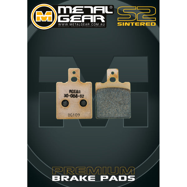 MetalGear Brake Pads: Single Set in Sintered S2 Compound