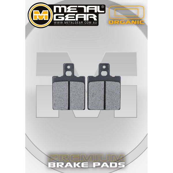 MetalGear Brake Pads: Single Set in Organic Compound
