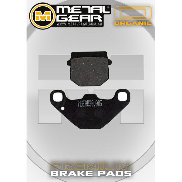 MetalGear Brake Pads: Single Set in Organic Compound