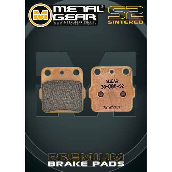 MetalGear Brake Pads: Single Set in Sintered S2 Compound