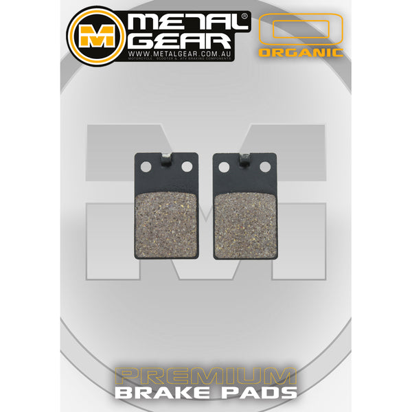 MetalGear Brake Pads: Single Set in Organic Compound