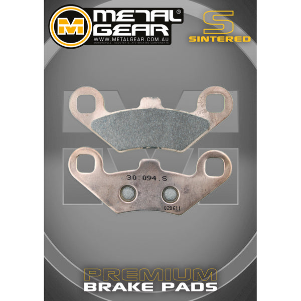MetalGear Brake Pads: Single Set in Sintered Compound