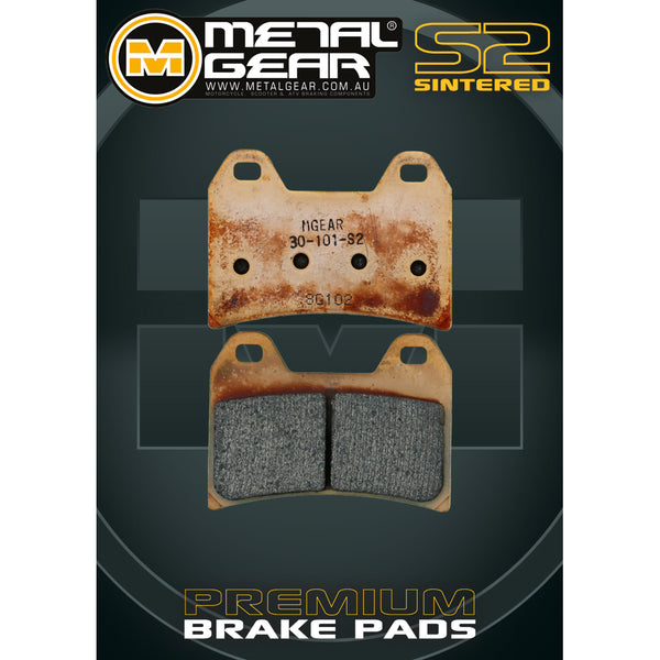 MetalGear Brake Pads: Single Set in Sintered S2 Compound