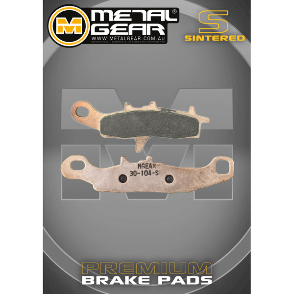 MetalGear Brake Pads: Single Set in Sintered Compound