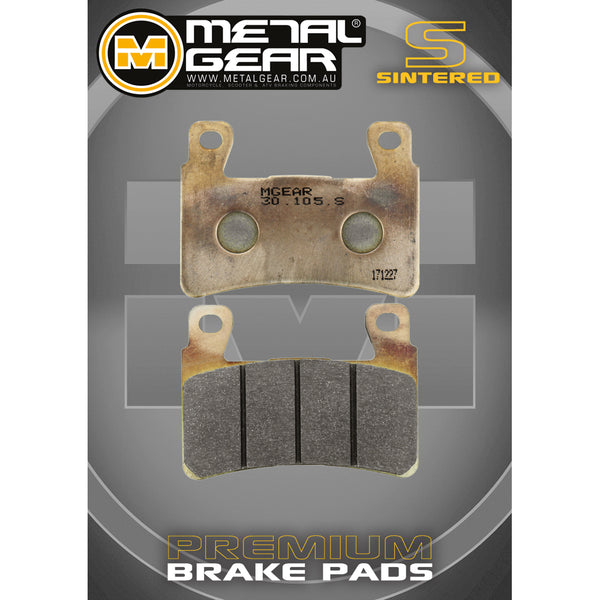 MetalGear Brake Pads: Single Set in Sintered Compound
