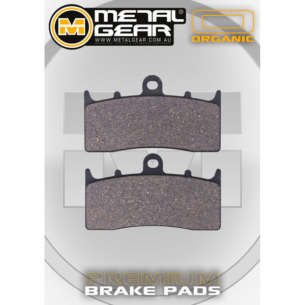 MetalGear Brake Pads: Single Set in Organic Compound