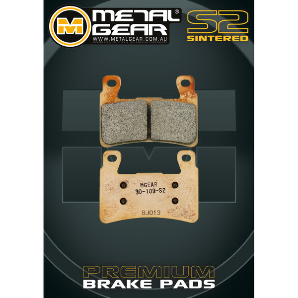 MetalGear Brake Pads: Single Set in Sintered S2 Compound