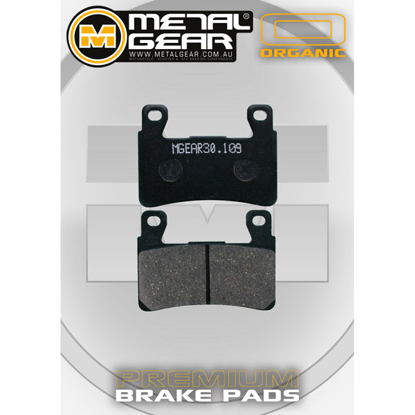 MetalGear Brake Pads: Single Set in Organic Compound