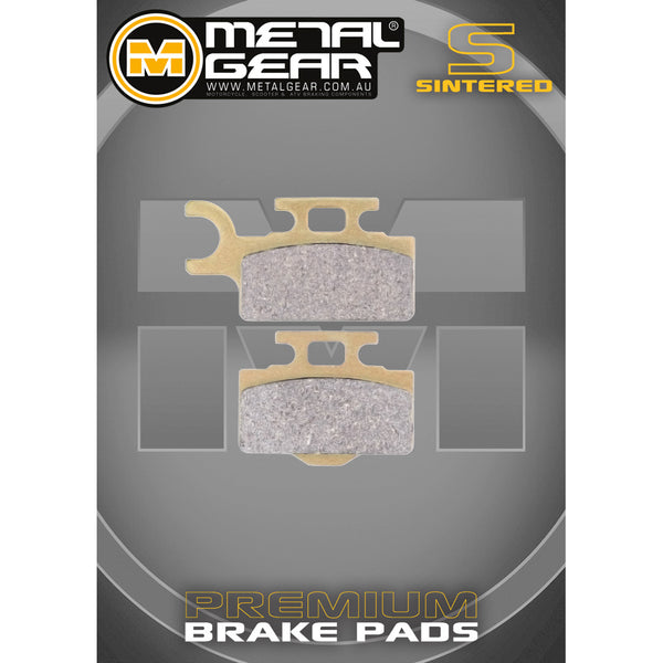 MetalGear Brake Pads: Single Set in Sintered Compound