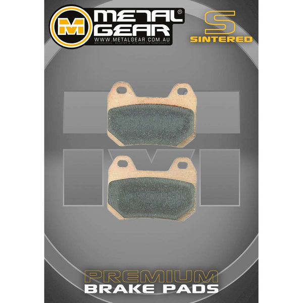 MetalGear Brake Pads: Single Set in Sintered Compound