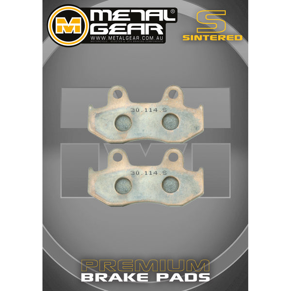 MetalGear Brake Pads: Single Set in Sintered Compound
