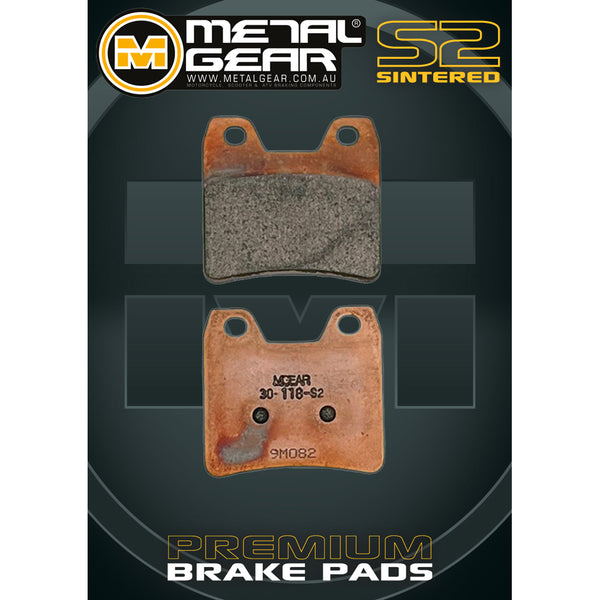 MetalGear Brake Pads: Single Set in Sintered S2 Compound