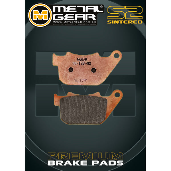MetalGear Brake Pads: Single Set in Sintered S2 Compound