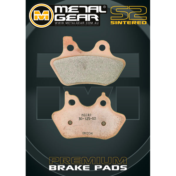 MetalGear Brake Pads: Single Set in Sintered S2 Compound