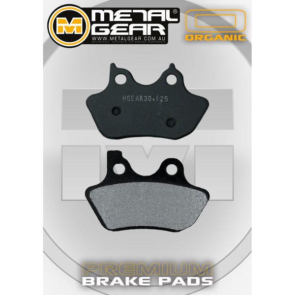 MetalGear Brake Pads: Single Set in Organic Compound