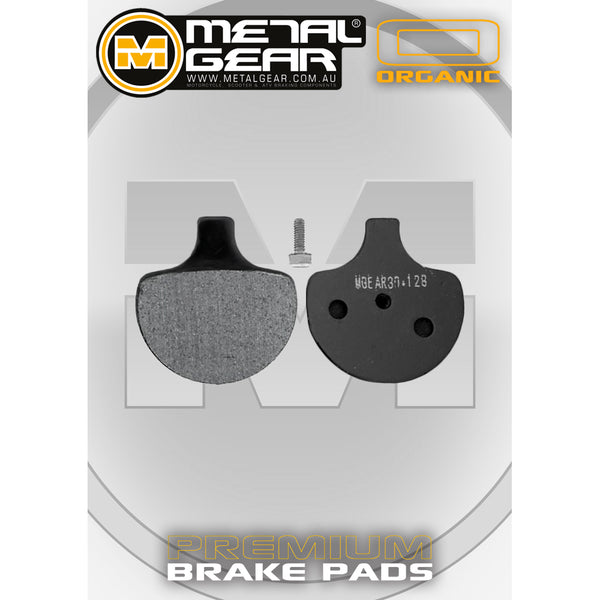 MetalGear Brake Pads: Single Set in Organic Compound