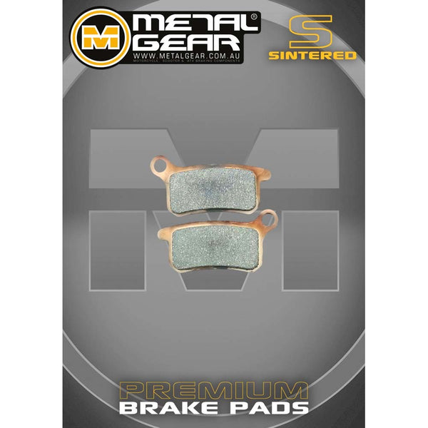 MetalGear Brake Pads: Single Set in Sintered Compound