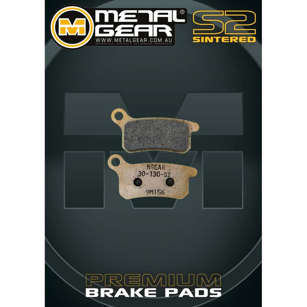 MetalGear Brake Pads: Single Set in Sintered S2 Compound