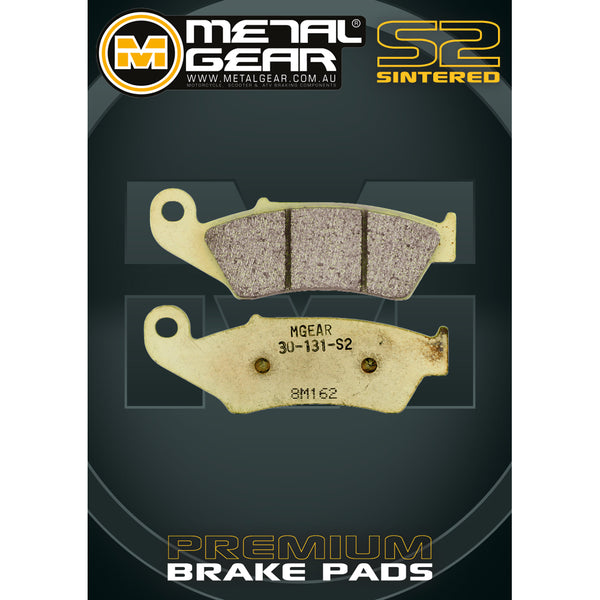 MetalGear Brake Pads: Single Set in Sintered S2 Compound