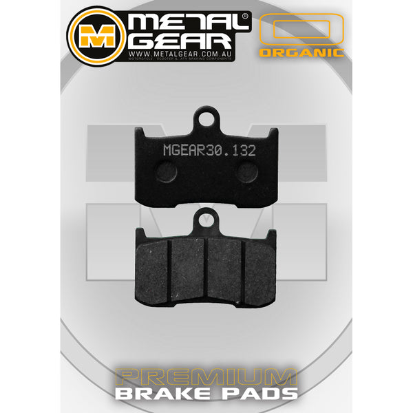 MetalGear Brake Pads: Single Set in Organic Compound