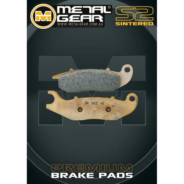 MetalGear Brake Pads: Single Set in Sintered S2 Compound