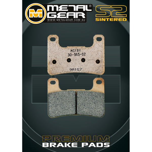 MetalGear Brake Pads: Single Set in Sintered S2 Compound