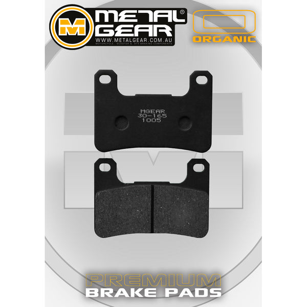 MetalGear Brake Pads: Single Set in Organic Compound