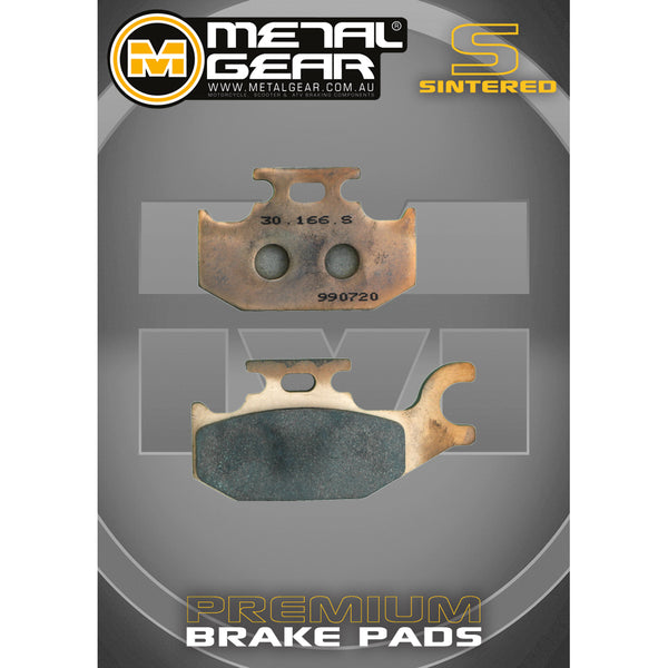 MetalGear Brake Pads: Single Set in Sintered Compound