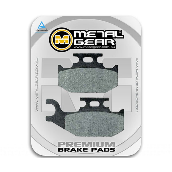 MetalGear Brake Pads: Single Set in Organic Compound