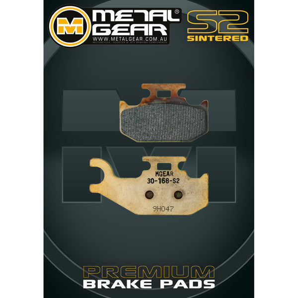 MetalGear Brake Pads: Single Set in Sintered S2 Compound