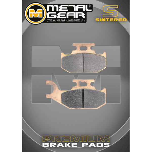 MetalGear Brake Pads: Single Set in Sintered Compound
