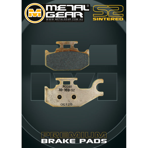 MetalGear Brake Pads: Single Set in Sintered S2 Compound