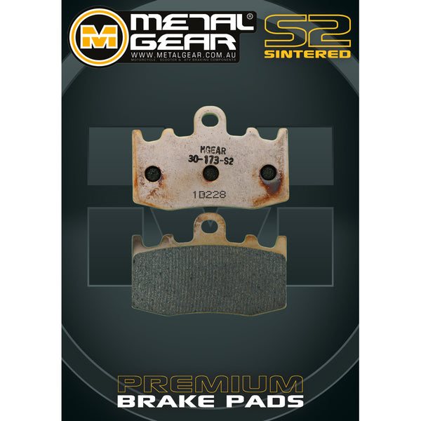 MetalGear Brake Pads: Suits 2 Piston EVO Style Caliper