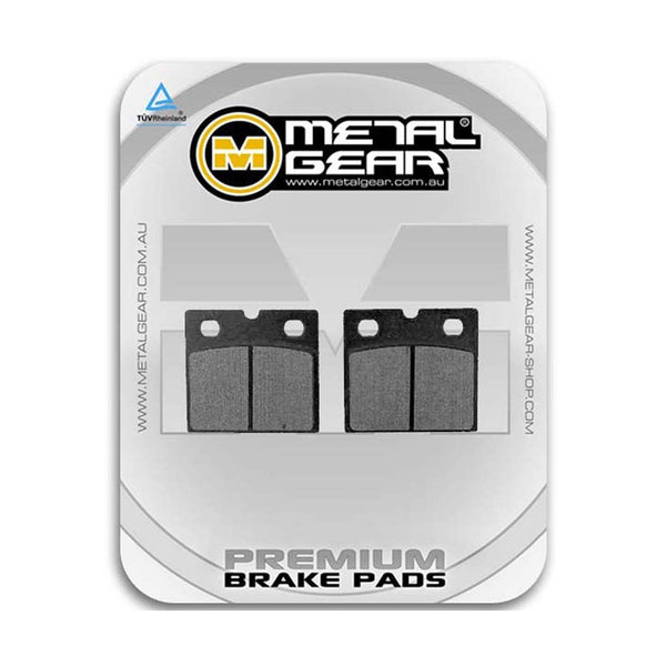 MetalGear Brake Pads: Single Set in Organic Compound